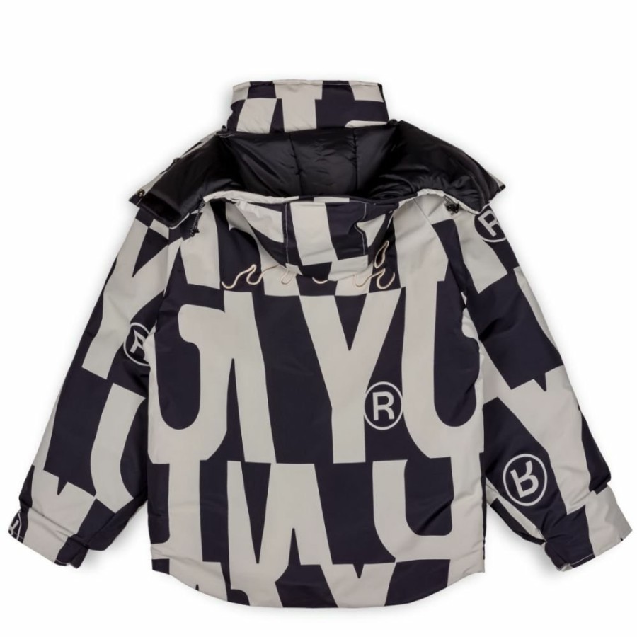 Grimey Jackets | Parka Grimey Snow Fox All Over Print - Black - Winter 22