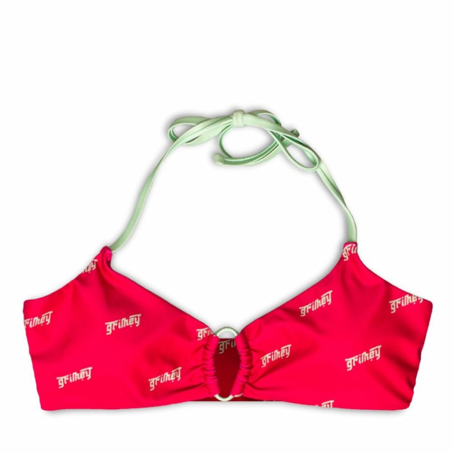 Grimey Swimwear | Grimey Yanga Bikini Top Ss20 Red