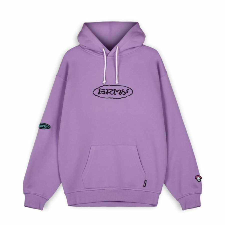 Grimey Organic | Sudadera Capucha Grimey Ufollow Lilac - Spring 23