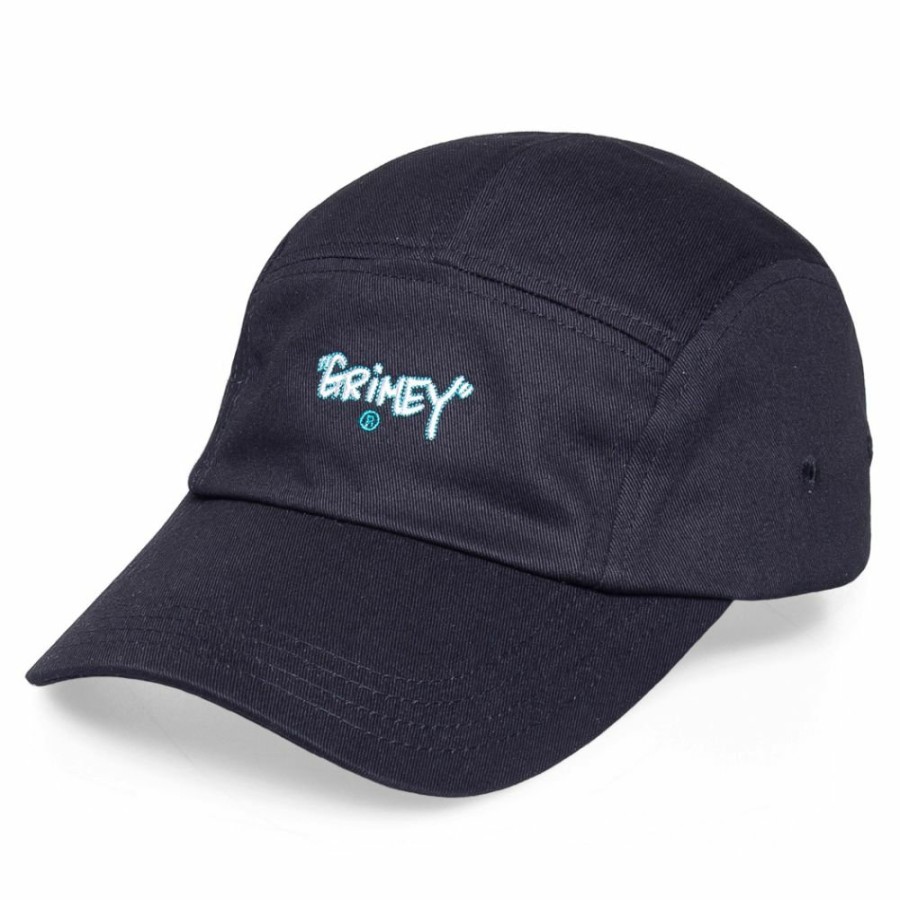 Grimey Head Wear | Grimey "Gem Cutting" 5 Panels Cap - Black - Fall 21