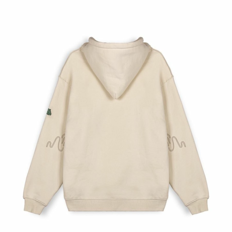 Grimey Sweatshirts | Sudadera Capucha Grimey The Toughest - Cream - Spring 23