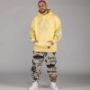 Grimey Outfits | Pack Grimey Sherpa Pant + Hoodie Lost Boys - Cream/Yellow - Winter 22