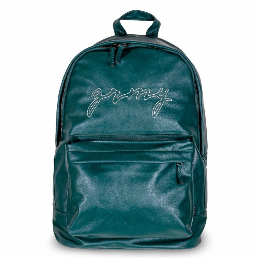 Grimey Recycled | Mochila Grimey "I Am" Pu Leather - Fall 22 - Green