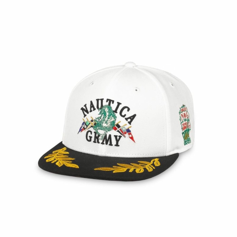 Grimey Head Wear | Gorra Grimey Mighty Harmonist Nautica X Grmy - White - Ss24