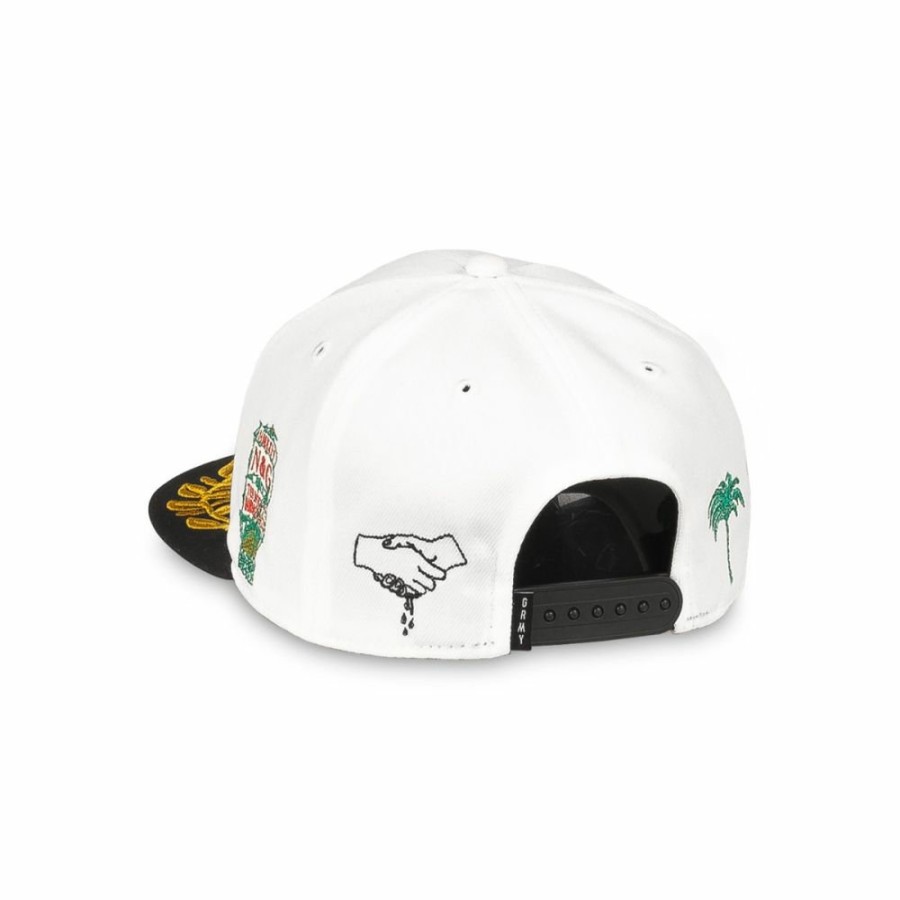 Grimey Head Wear | Gorra Grimey Mighty Harmonist Nautica X Grmy - White - Ss24